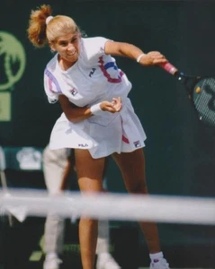 1990 Tennis Legend MONICA SELES Glossy 8x10 Photo Print Poster - Picture 1 of 1
