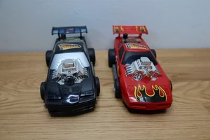 2 Vintage 1988 Galoob Corvette Speed Guzzlers Battery Operated Water Fueled Cars - Picture 1 of 8