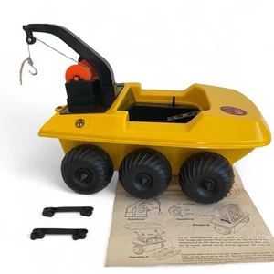 GRÚA VEHÍCULO TODO TERRENO AMARILLO TUMBA MOMIA EQUIPO ADVENTURE HASBRO GI JOE VINTAGE AÑOS 70’s - Imagen 1 de 10
