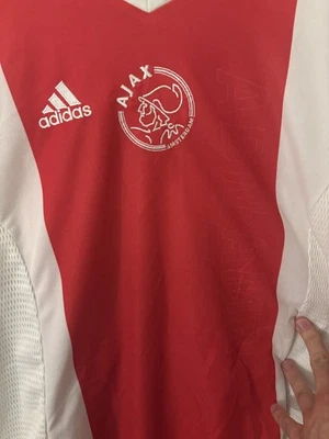 Original Ajax Amsterdam Heimtrikot 2002-04 Gr.L Adidas kurzarm Vintage Koeman - Bild 1 von 4