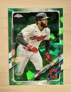 AMED ROSARIO - 2021 Topps Chrome Update Sapphire GREEN REFRACTORS [44/50] #US8 - Picture 1 of 2