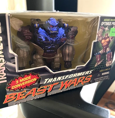 Kenner Hasbro Transformers Beast Wars Transmetals OPTIMUS PRIMAL 1997 ¡Perfecto! Foto 1 de 2