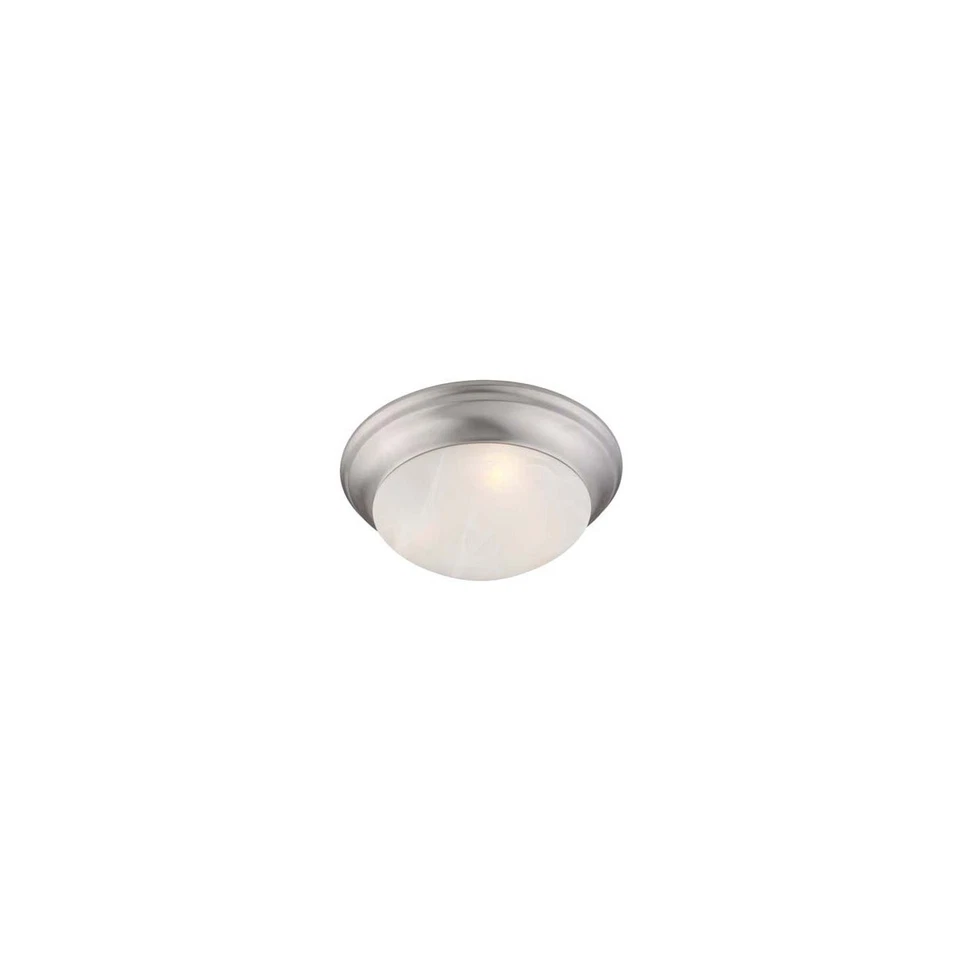 Livex Lighting 7304-91 Omega Flush Mount Brushed Nickel - Image 1 of 1