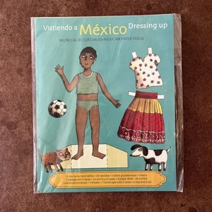 Vestiendo a Mexico Dressing Up Paper Doll - Bild 1 von 4