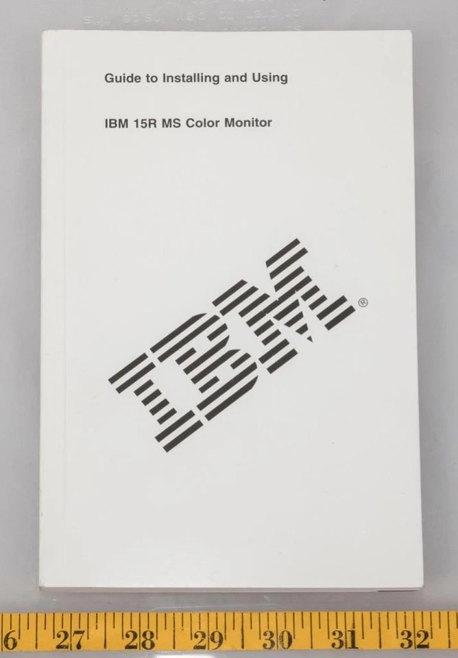IBM 15R Ms Farbe Monitor User's Anleitung Handbuch - Bild 1 von 1
