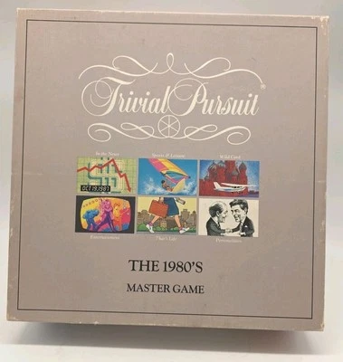  Trivial Pursuit The 1980's Master Game Sealed Parker Brothers  - Image 1 of 4