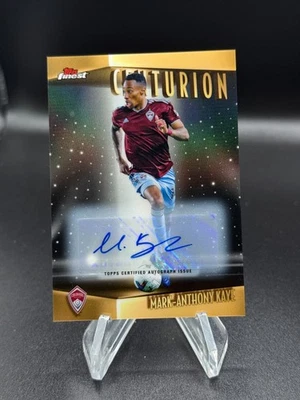 2022 Topps Finest MLS Mark-Anthony Kaye 1998 Centurion Auto /100 #C-7 - Image 1 of 2