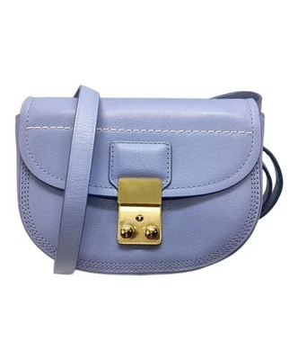 3.1 Phillip lim Pashli мини седло трансформируемый ремень сумка синий  - Изображение 1 из 4