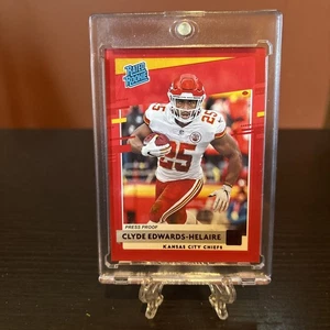 2020 Panini Donruss Press Proof Red #321 Clyde Edwards-Helaire Rookie RC Chiefs - Picture 1 of 2