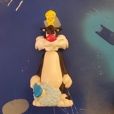 Vintage 90s Soakie Sylvester Bubble Bath Empty Bottle - Image 1 of 4