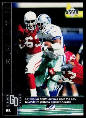 1997 Upper Deck #133 Emmitt Smith Dallas Cowboys - Image 1 of 2
