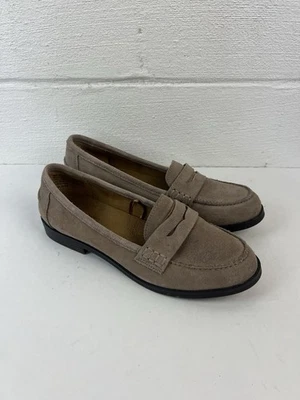 Mocasines Sonoma Vitalize para mujer talla 6,5 gamuza centavo ajuste cómodo de Ortholite Foto 1 de 4