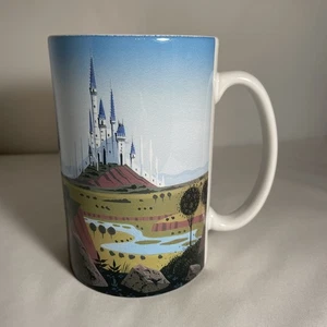 Walt Disney Family Museum Eyvind Earle Concept Painting 1950 Disney Castle Mug - Picture 1 of 6