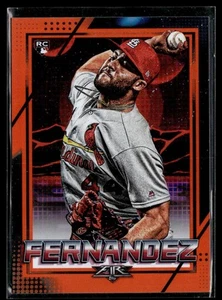 2020 Topps Fire #77 Junior Fernandez Orange #/299 - Picture 1 of 2