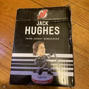 NJ DEVILS JACK HUGHES BOBBLEHEAD New Jersey NHL Hockey SGA - Picture 1 of 1
