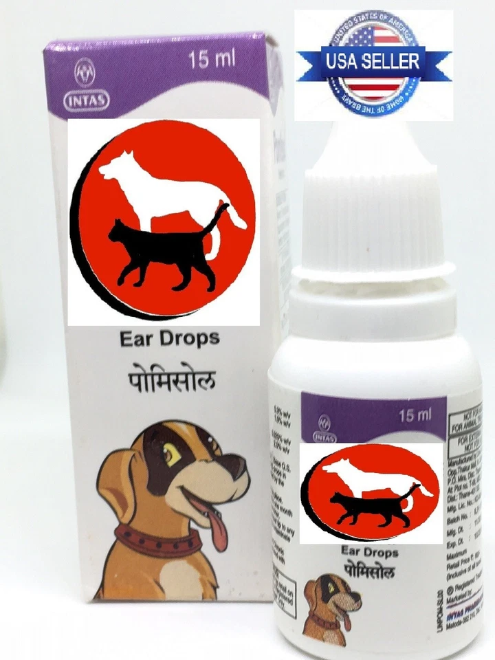 Dog/Cat Infection Ear Drops: Discharge, Bad Odor, Redness, Itching, Bacterial - Image 1 of 1