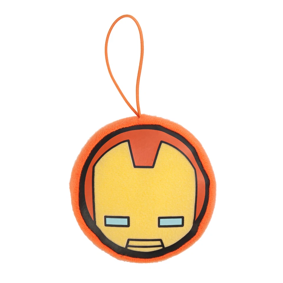 Marvel Kawaii Art Collection Iron Man Face Plush Keychain - Image 1 of 1
