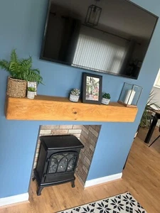 HOLLOW OAK BEAM / BESPOKE / FIREPLACE/ - Picture 1 of 19