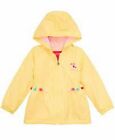London Fog Toddler & Little Girls Hooded Toucan Jacket Yellow Size L (6X) NWT