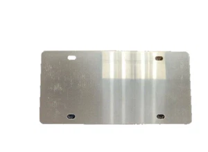 Polished Stainless Steel Paine License Plate - Picture 1 of 3
