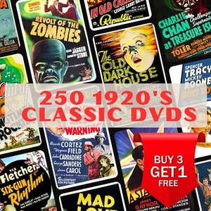 DVD Public Domain Films , A HUGE 250 to choose from!!! No Case, Free UK Postage - Picture 1 of 252