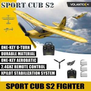 Volantex Sport Cub S2 2.4G RC Airplane 3CH 6-Axis Gyro 400mm Wingspan Aerobatic - Picture 1 of 12