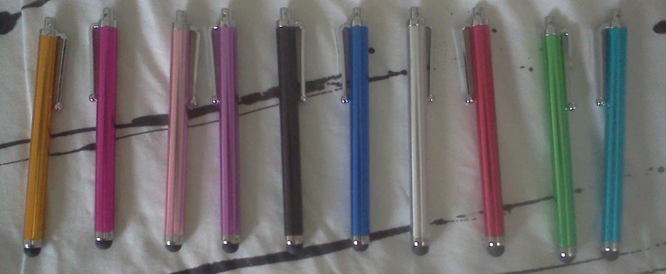 LOTE de 4 bolígrafos para tablet Smartphone Metal Stylus Foto 1 de 4