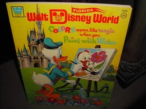 VINTAGE WALT DISNEY WORLD FARBE MIT WASSER WHITMAN SELTEN DISNEYANA 4 PGS. gebraucht 1971 - Bild 1 von 23