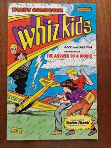 The Tandy Computer Whiz Kids 1987 Comic Book Old Vintage Radio Shack Good Riddle