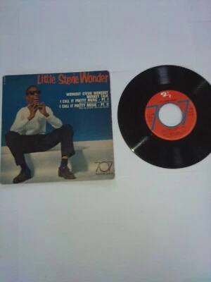 RARE EP LITTLE STEVIE WONDER REF 4501 "WORKOUT STEVIE WORKOUT" +3  BON ETAT - Photo 1/2