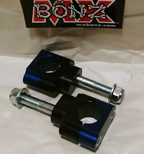BAR MOUNTS SUZUKI RM-Z450 2005-2020 RMZ 450 HANDLEBAR CLAMPS 1-1/8" 28mm FAT BAR - Picture 1 of 1