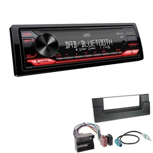 JVC Digital Auto Radio Bluetooth DAB+ USB für BMW X5 2000-2006 schwarz - Bild 1 von 5
