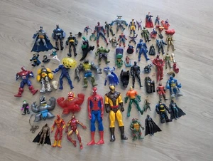 Vintage Marvel action figure collection 67 ct. - Spiderman, Batman - 90s 2000s - Picture 1 of 24