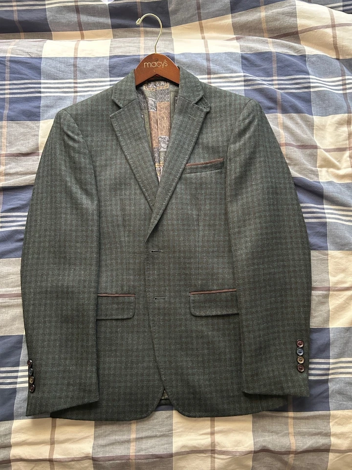 Blazer de lana verde Tallia 36 Foto 1 de 4