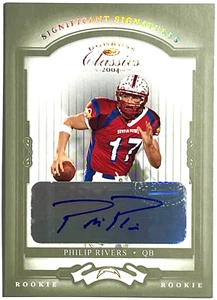 2004 Donruss Classics Significant Signatures Philip Rivers Auto RC #229 /75 - Bild 1 von 2