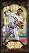2012 Topps Gypsy Queen Mini Black #281 James McDonald 