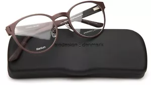 NEW Prodesign Denmark 1414 c.5023 Brown EYEGLASSES GLASSES 50-20-140mm - Picture 1 of 10