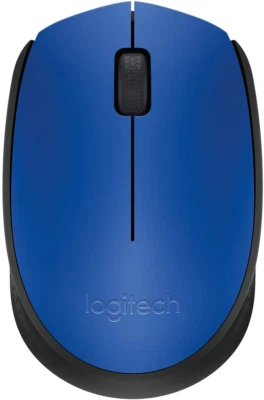 Logitech M171 Kabellose Maus 2.4 GHz USB Optisch 3 Tasten Windows PC Mac blau - Bild 1 von 4