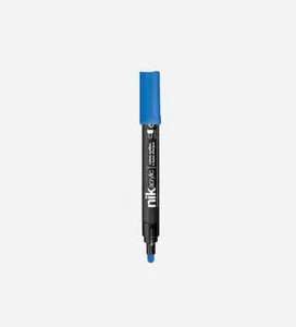 MARCATORE ACRILICO BLU 2-3MM - NIKOFFICE | 2 PEZZI - Foto 1 di 1