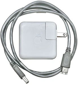 Original Apple iPod Classic fuente de alimentación A1003 plus cable Firewire 400 - PROBADO - Imagen 1 de 1