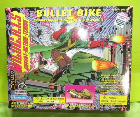 Wildcats Bullet Bike Jim Lee Mega-Cycle Collector's Ed New 1995  Amricons NIB Cover