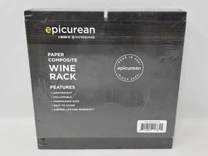 Epicurean Collapsible Wine Bottle Holder Paper Composite Wine Rack - NEW - Picture 1 of 9