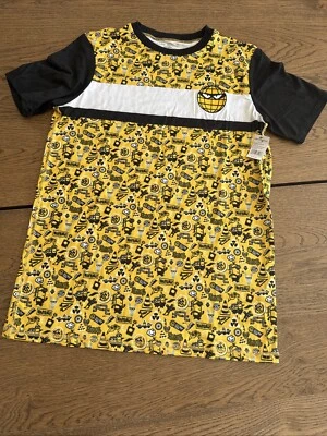 DESPICABLE ME PHIL MINION T-SHIRT EXTRA GRANDE JUVENTUDE AMARELA UNIVERSAL STUDIOS GG - Imagem 1 de 4