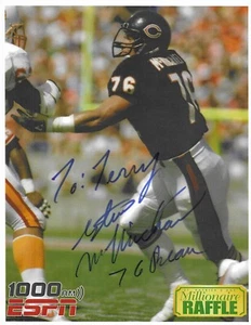 Steve McMichael Signed 8.5 x 11 Photo NFL Hall of Fame 2024 - Picture 1 of 1
