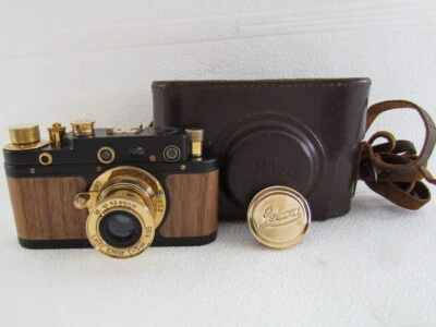 Leica-II(D) Kriegsmarine WWII Vintage Russian RF 35mm Black Camera EXCELLENT - Image 1 of 4
