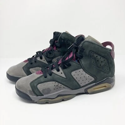 Nike Air Jordan 6 Retro Burdeos GS 384665-063 Talla 7Y/8.5 Mujer Foto 1 de 4