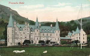 TROSSACHS HOTEL SCOTLAND UK POSTAL VINTAGE 112023 S - Imagen 1 de 2