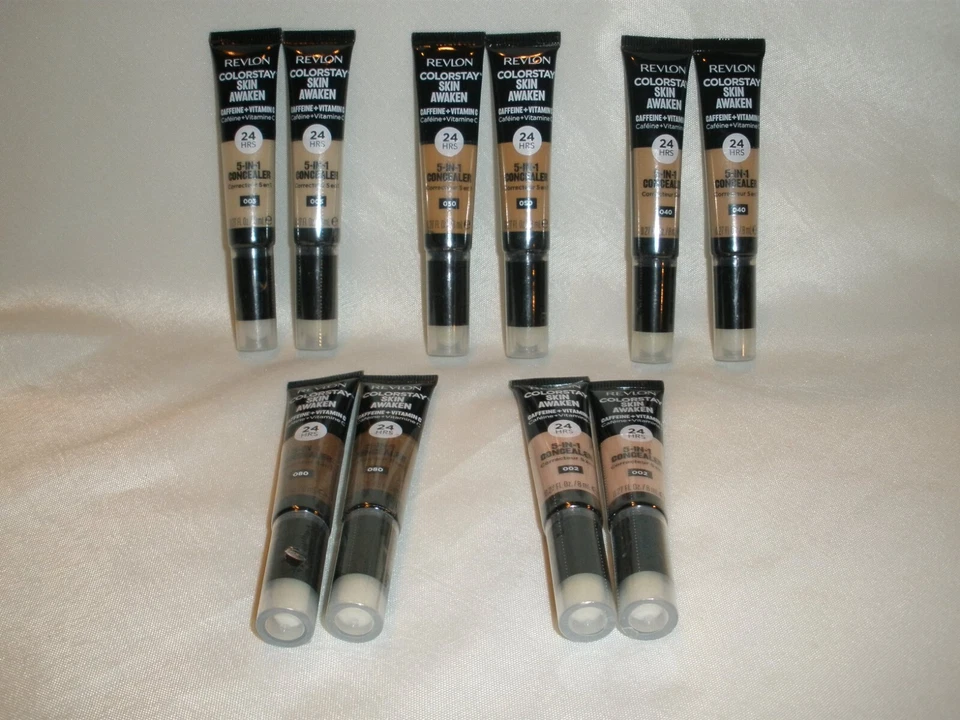 New Lot of 2 Revlon Colorstay Skin Awakening 24HR 5-in-1 Concealer Choose Shade - Image 1 of 1