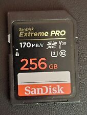 SanDisk Extreme Pro 256GB SD Class 10 SDXC Memory Card - SDSDXXY-256G-GN4IN