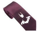 Batman Face Novelty Men 6.5 cm Woven Skinny Skinny Groom Tie Necktie Best Gift